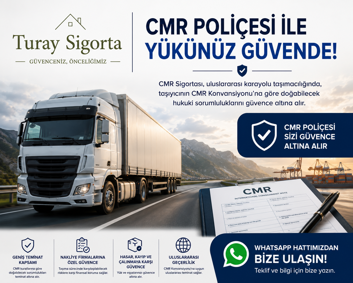 CMR sigortası ve IKEA yükü hasarı