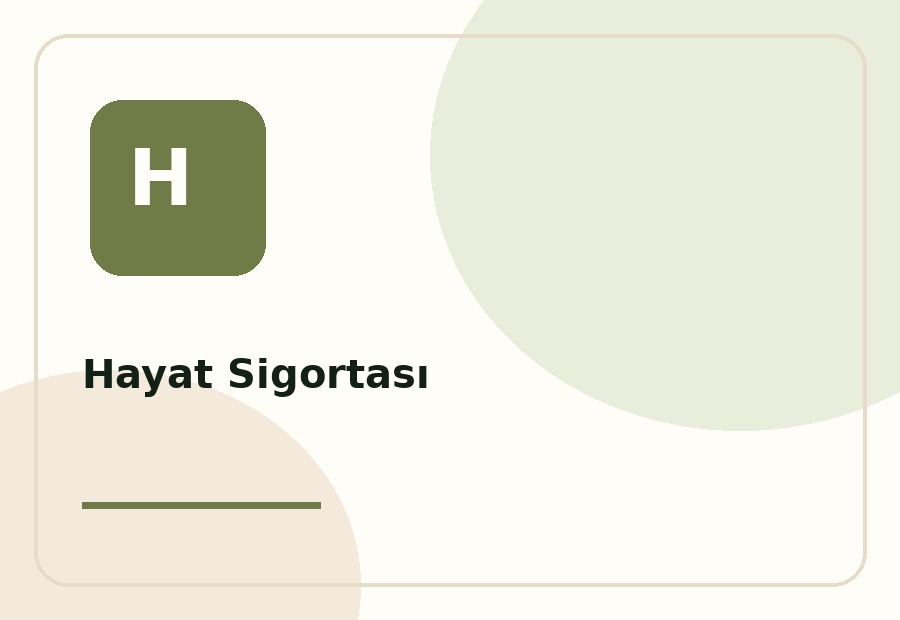 Hayat Sigortası